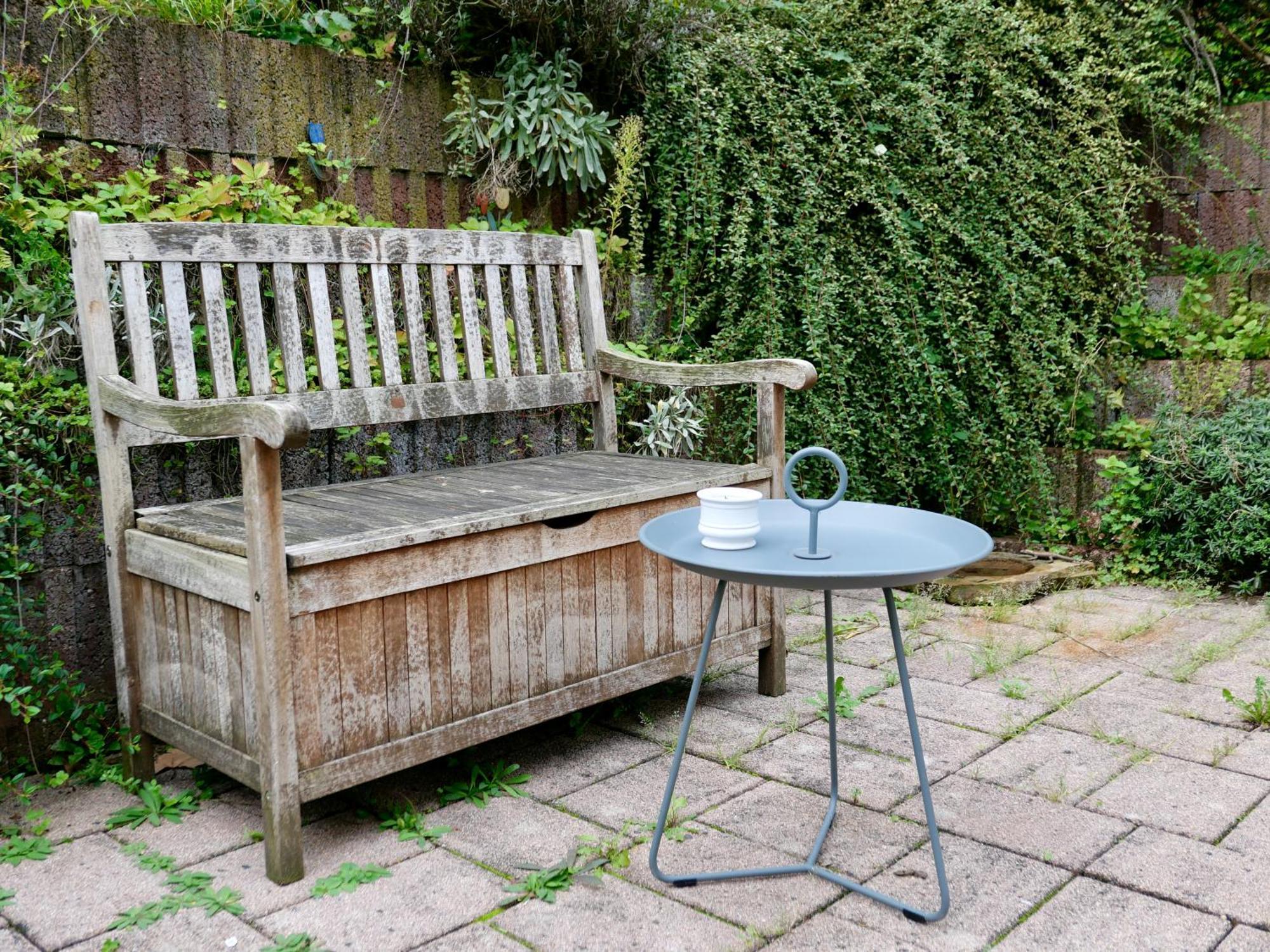 Schoenes Apartment Mit Terrasse Im Steingarten バート・フィルベル エクステリア 写真